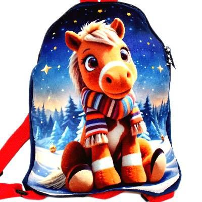 Сладкий новогодний подарок в рюкзаке  весом 1000 грамм